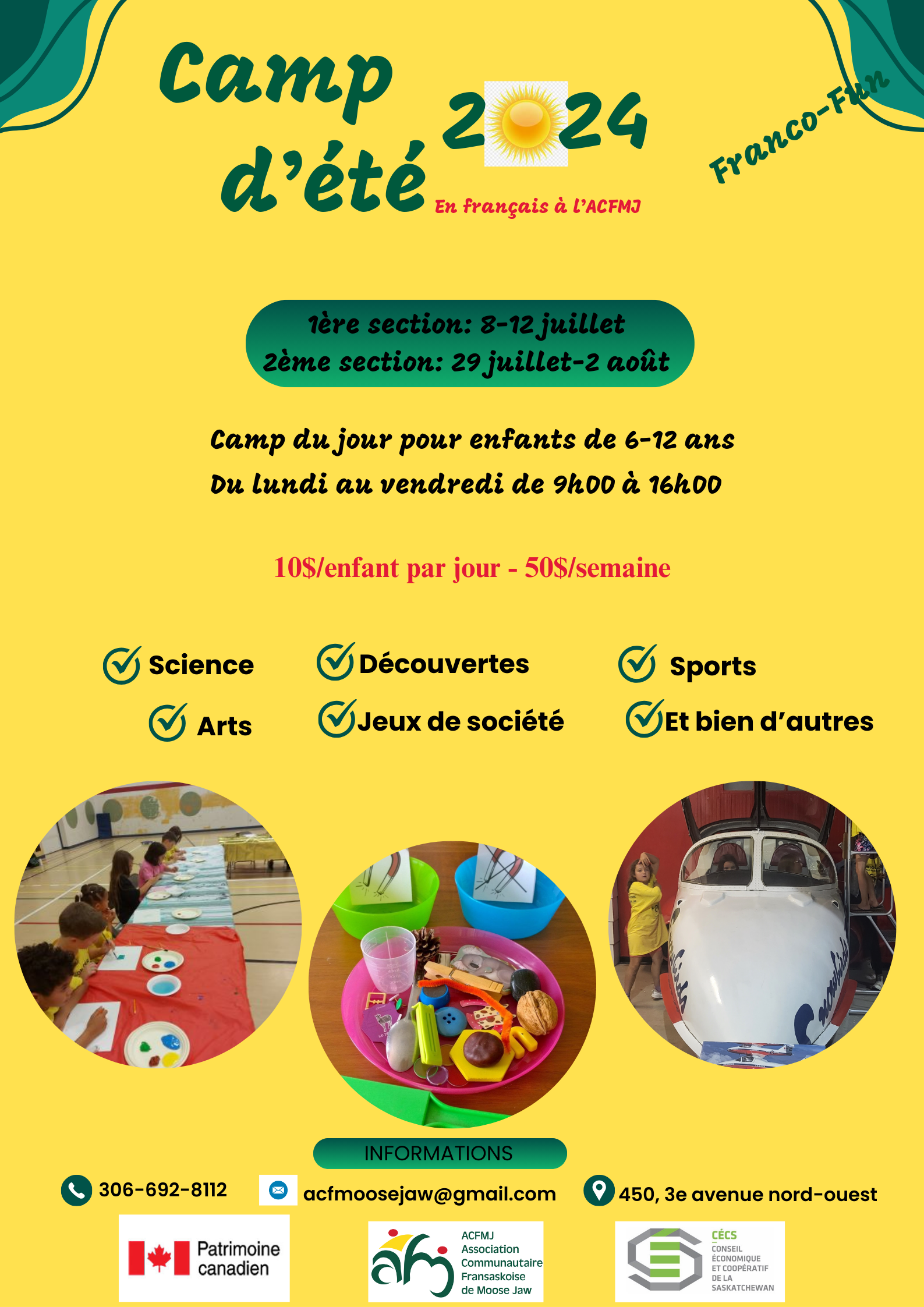Camp d'été 2024